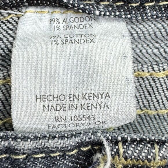 Daisy Fuentes Moda Jeans Women’s Sz 12 Bootcut Low Rise Denim Blue Y2K Style - Picture 12 of 12